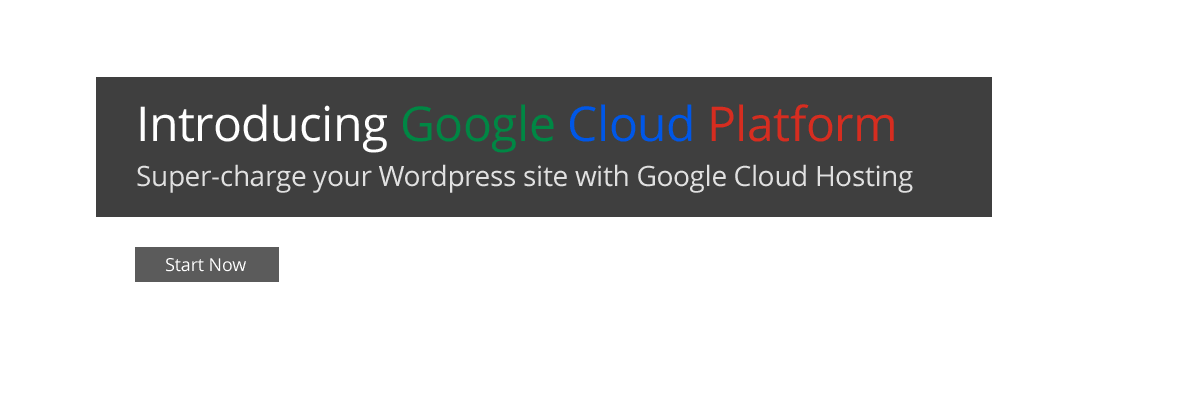 google cloud hosting