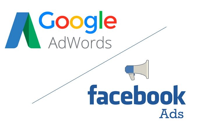 facebook ads and google adwords